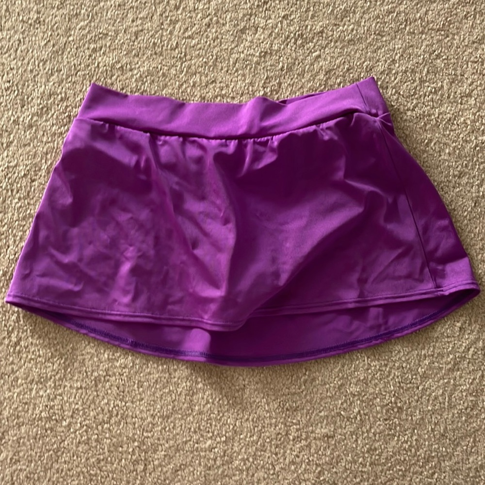 Venus purple swim skirt, size 8